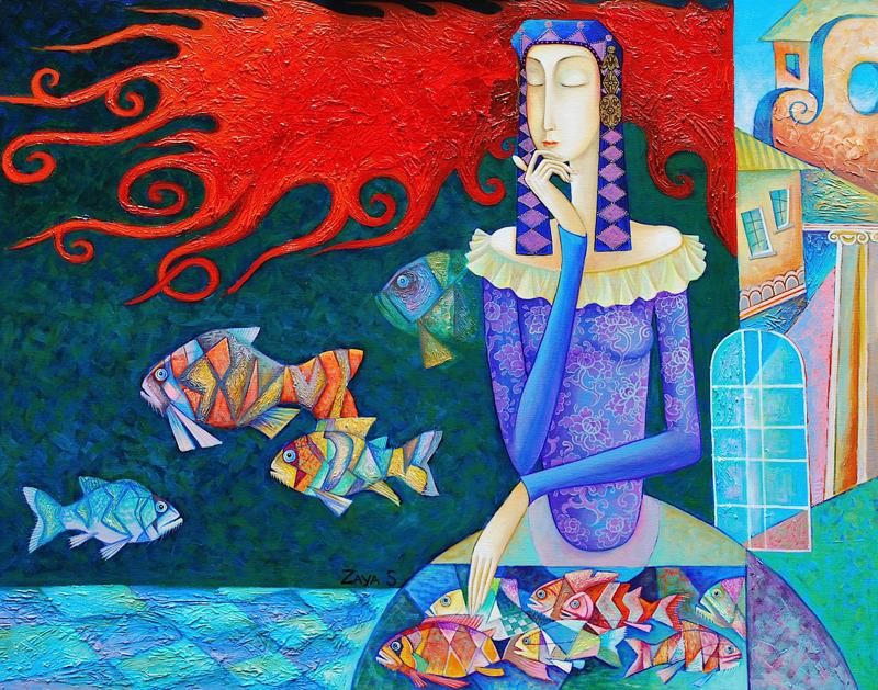 Монгольские художники и их картины