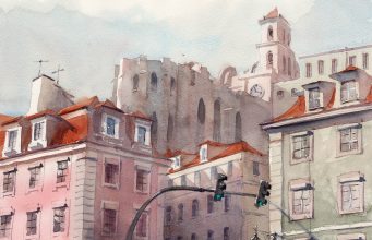 Городские пейзажи художника Ренато Палмути